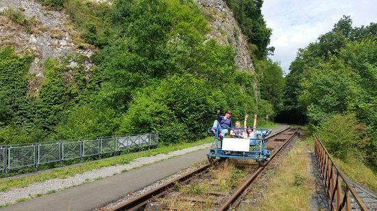 Les Draisines de la Molignée pour 10 personnes